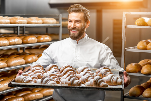 image montrant le boulanger dans son atelier