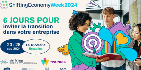 Nieuwe editie van de Shifting Economy Week  van 23 tot en met 28 september 2024 ! 